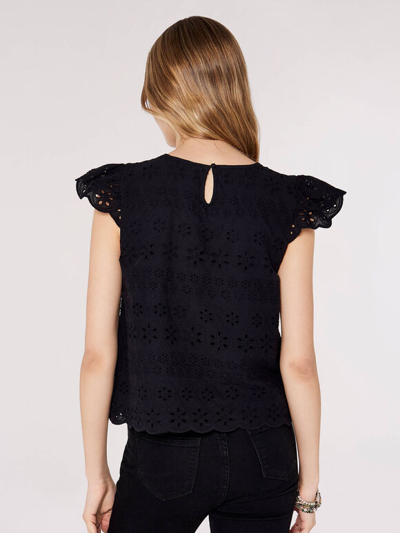 Broderie Anglaise Top | Apricot Clothing