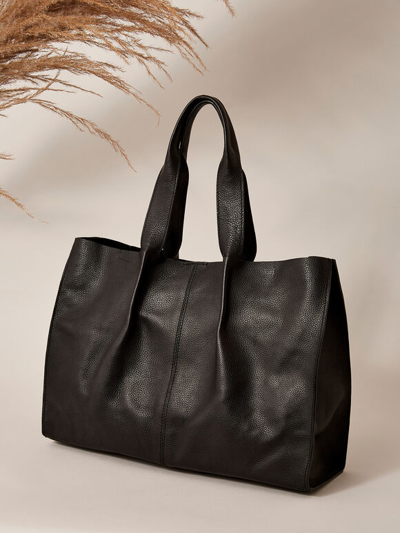 Leather Tote Bag | Apricot Clothing