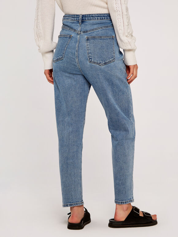 High Waisted Mom Jeans | Apricot Clothing