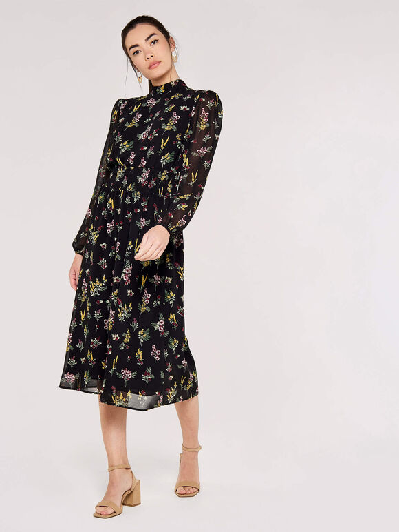 Floral Smock Dress | Apricot Clothing